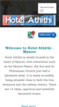 Mobile Screenshot of hotelathithi.com
